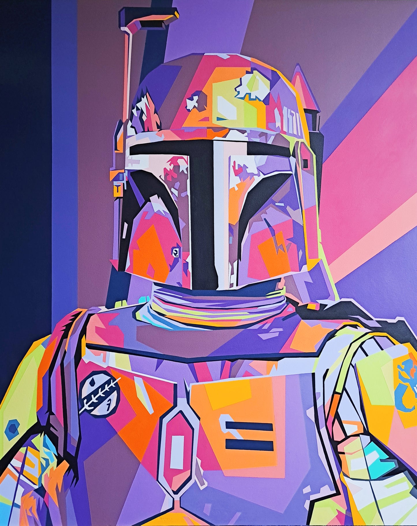 Original Painting - Boba Fett