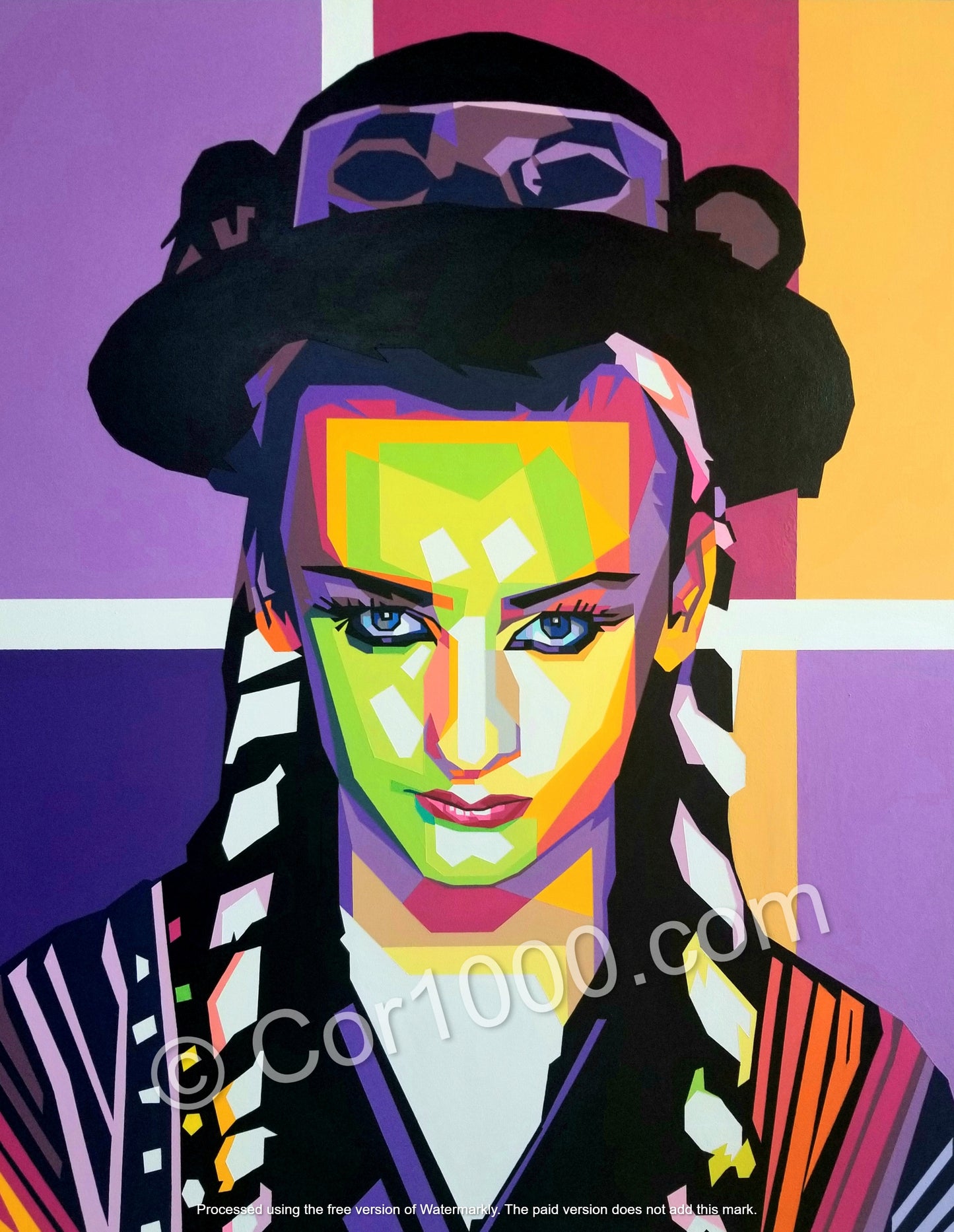 Original Painting - Boy George (SALE)