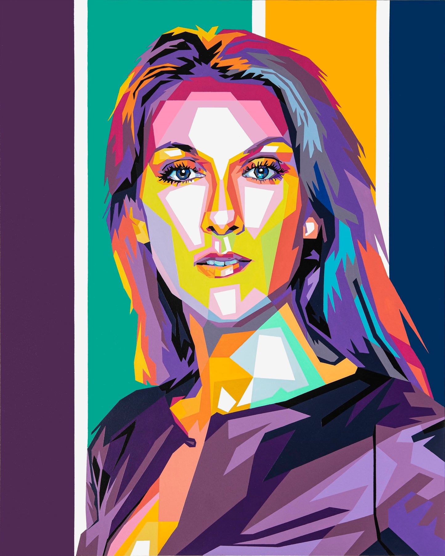 Original Painting - Celine Dion