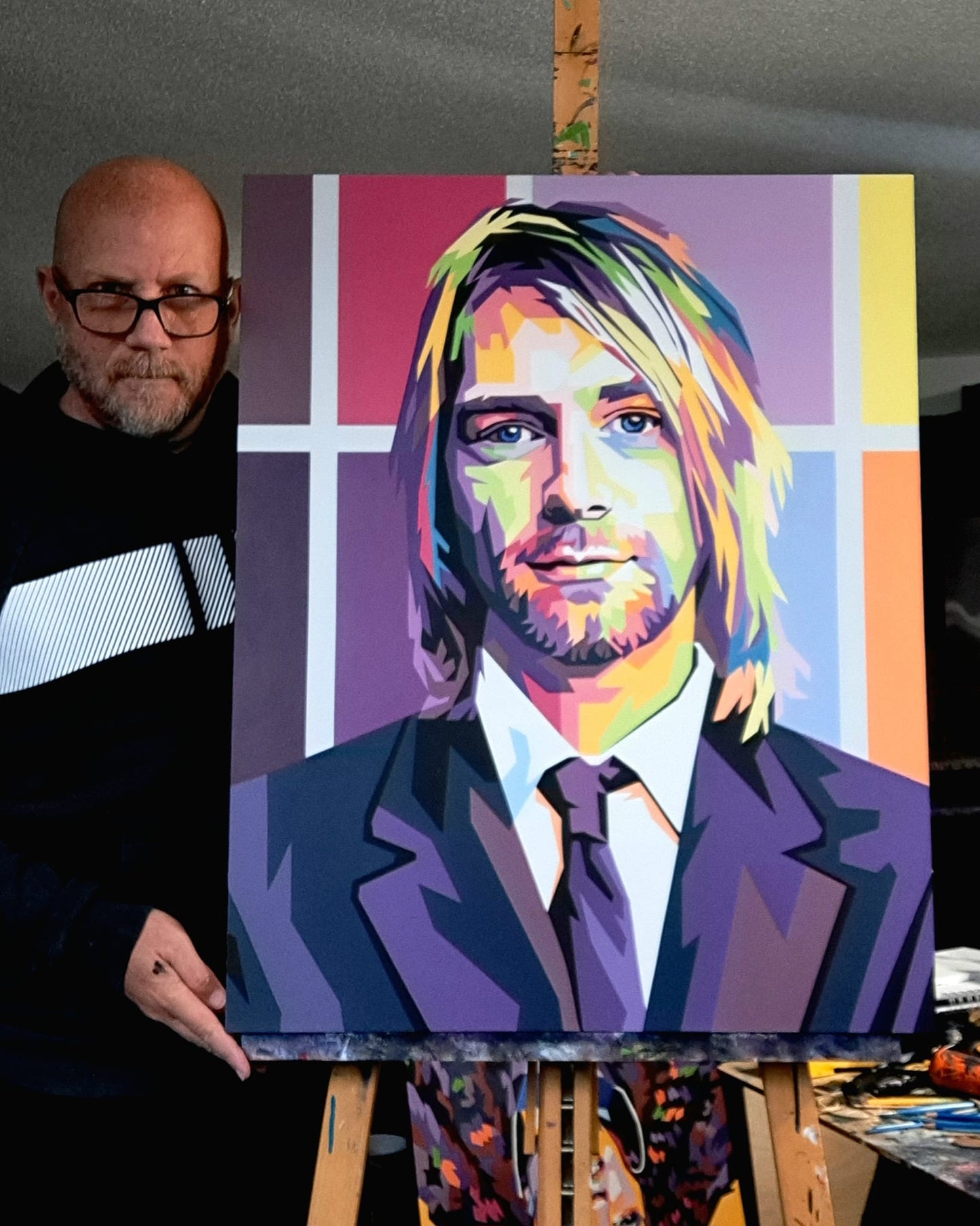 Original Painting - Kurt Cobain