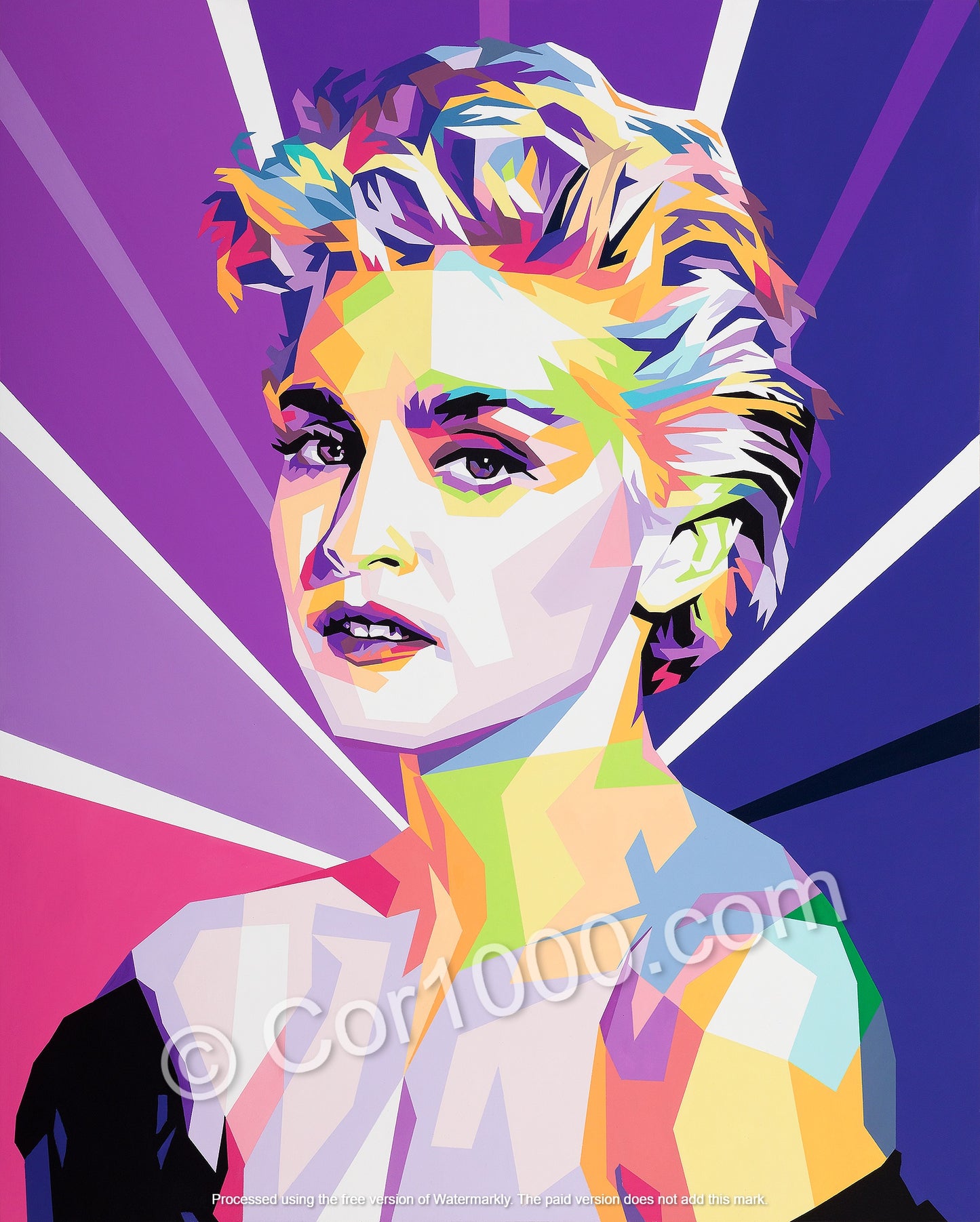 SALE - Original Painting - Madonna