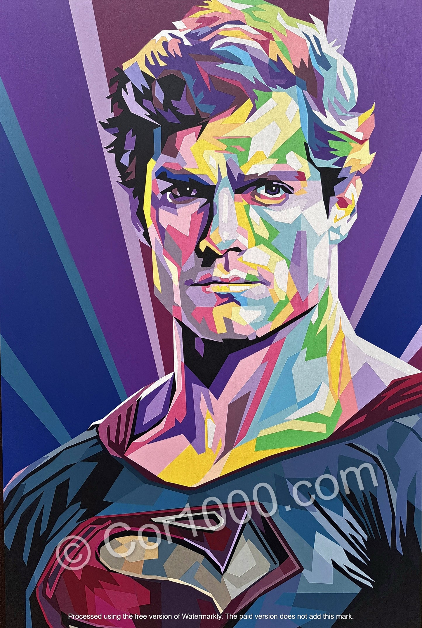 Original Painting - Superman