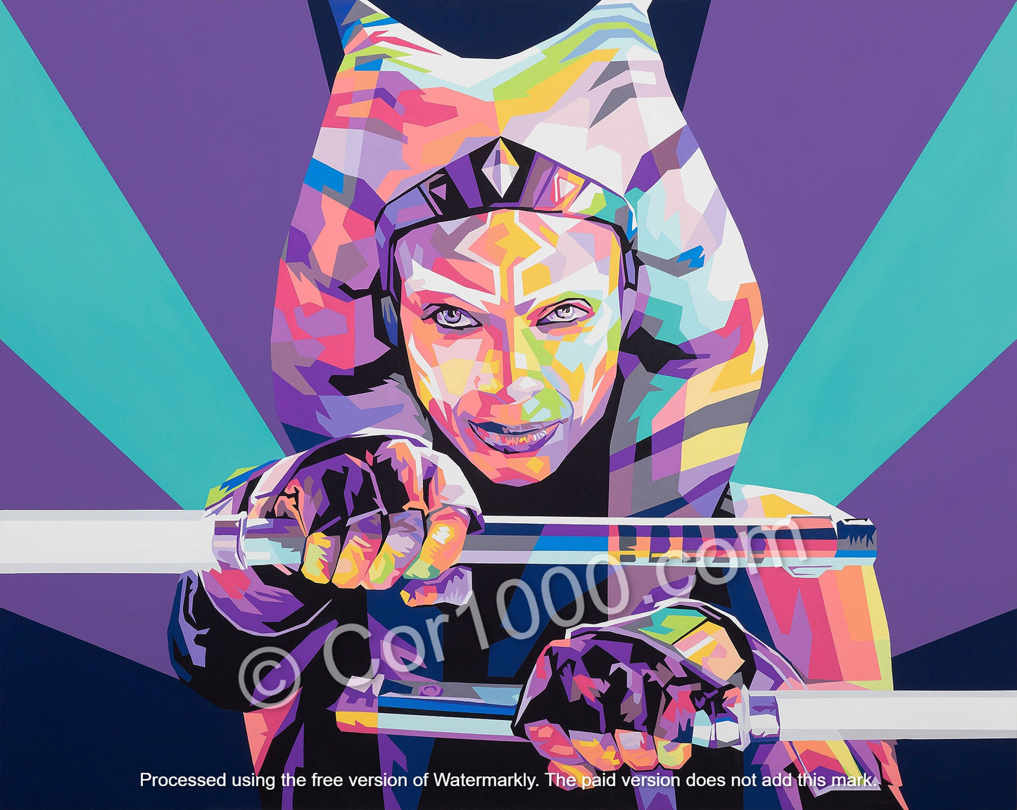 Original Painting - Ahsoka Tano