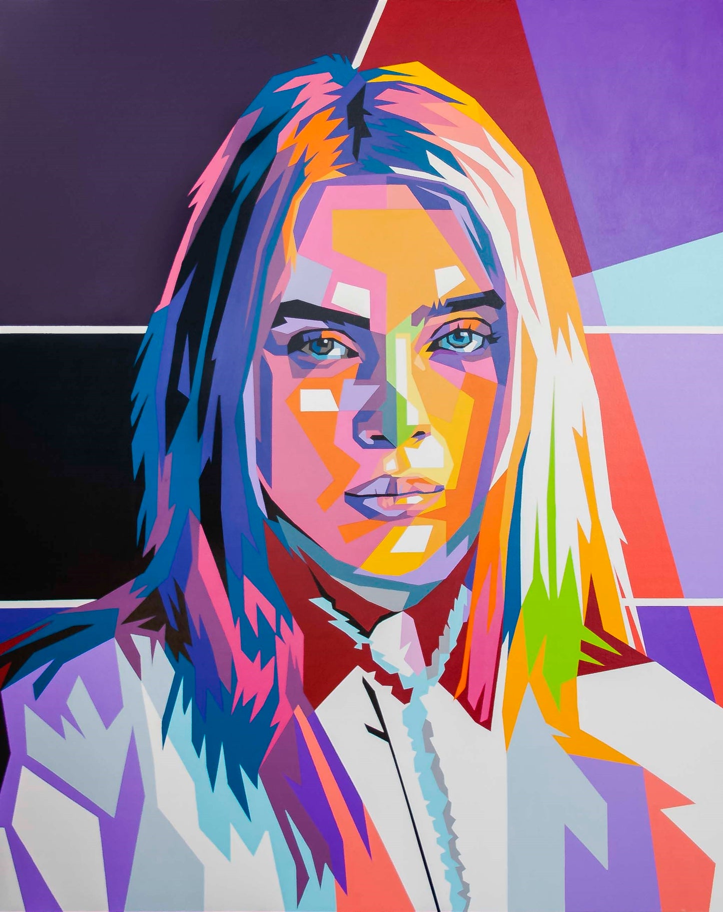 Original Painting - Billie Eilish