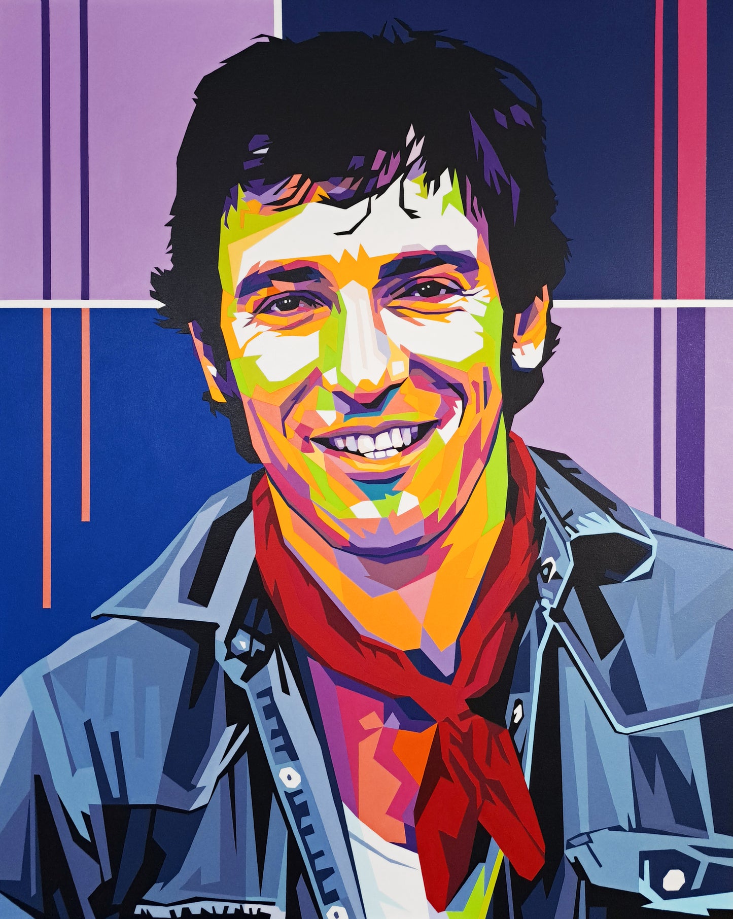 Original Painting - Bruce Springsteen