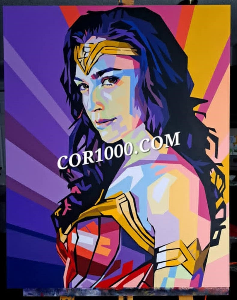 Original Painting - Wonder Woman