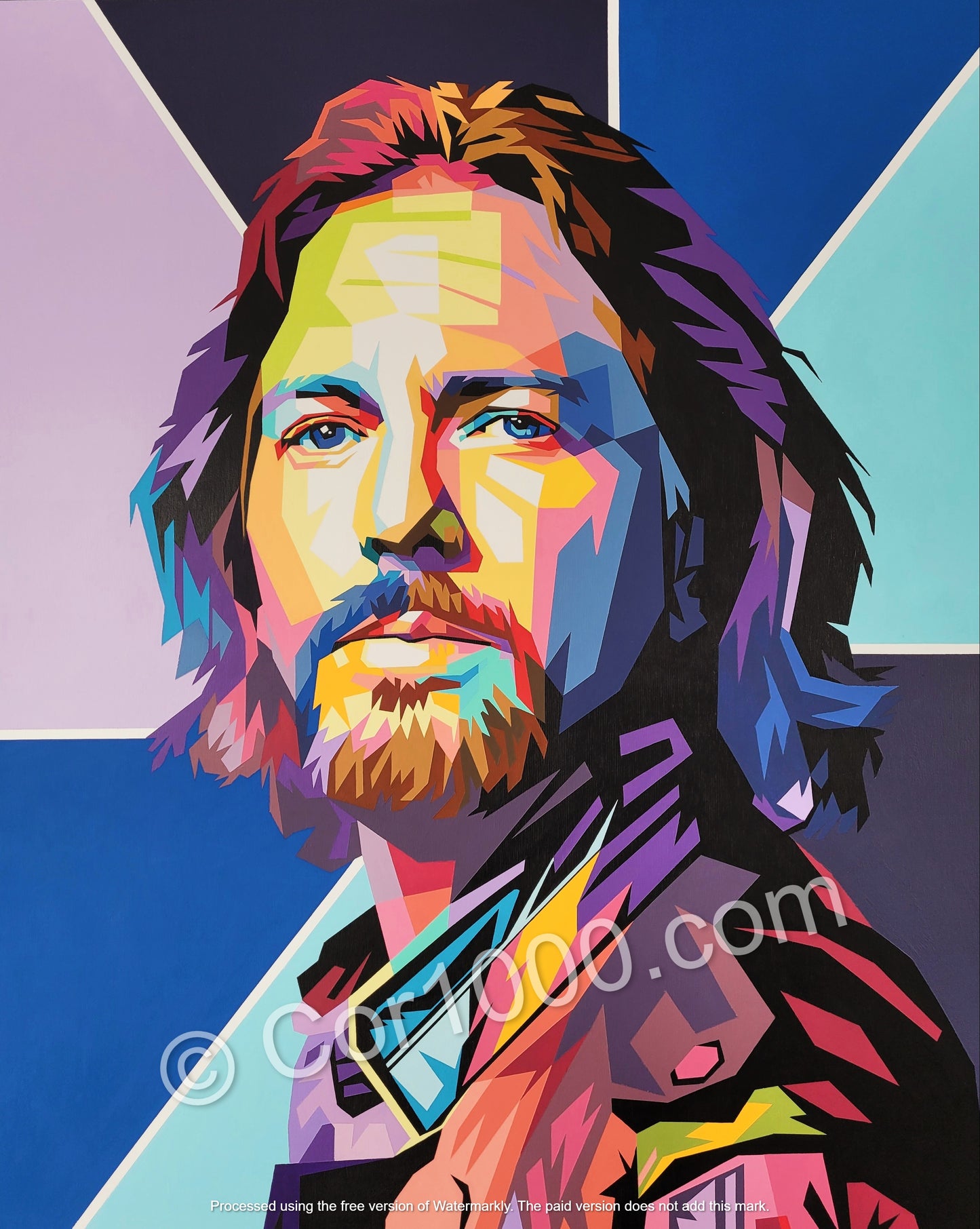 Original Painting - Eddie Vedder