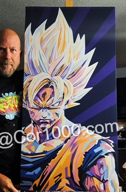Canvas Print - Goku Super Saiyan