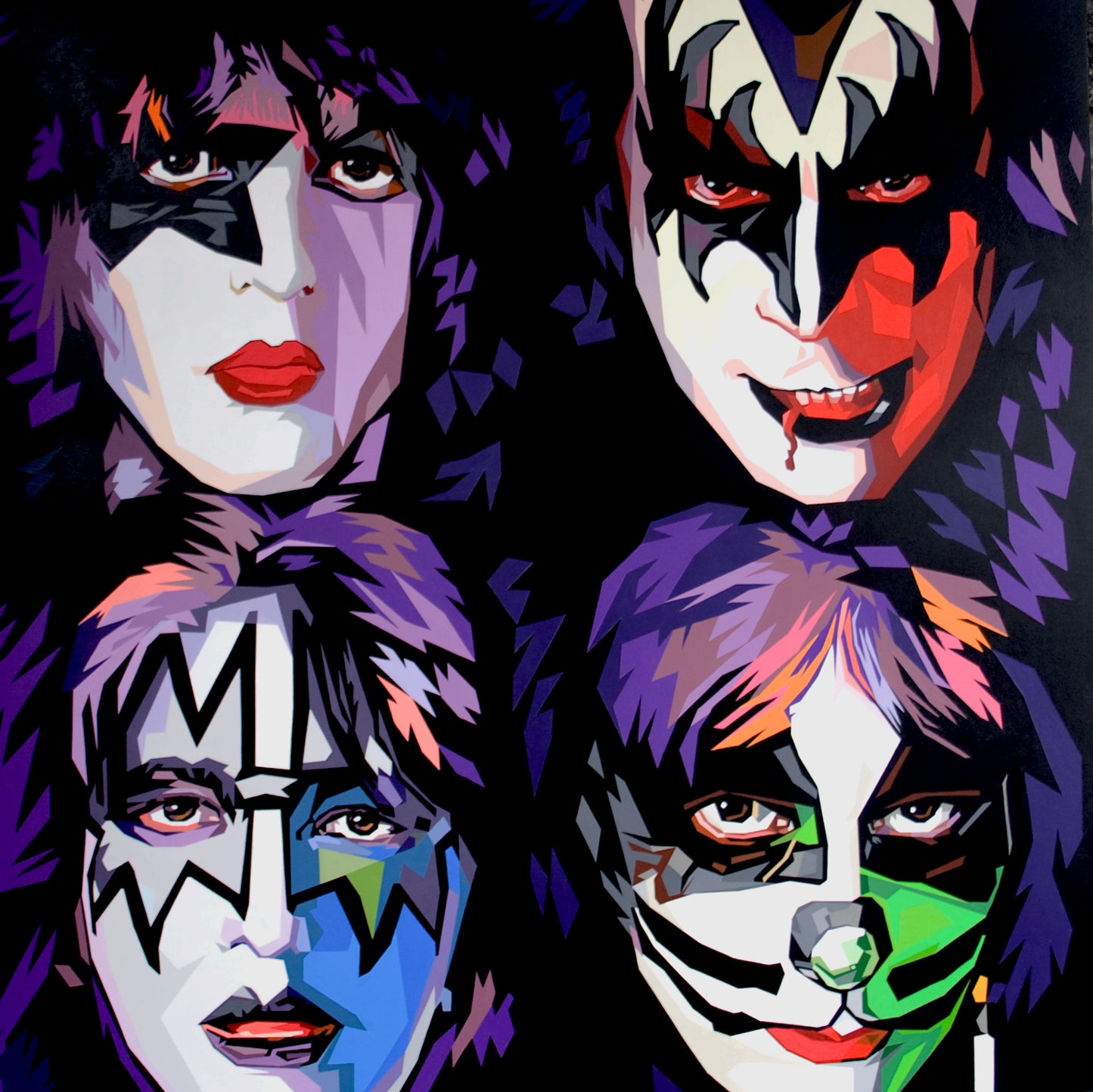 Original Painting - KISS
