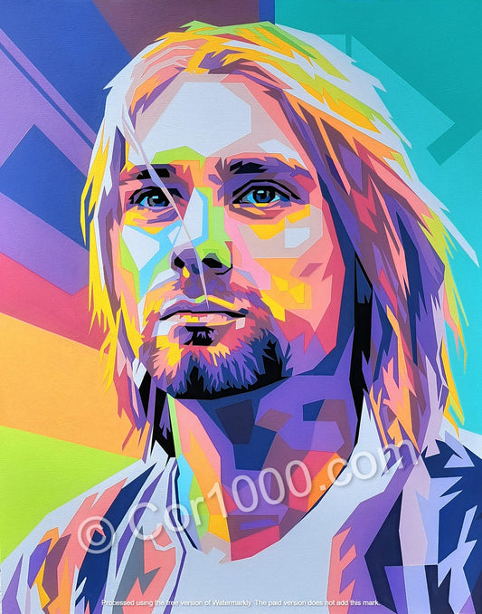 Original Painting - Kurt Cobain