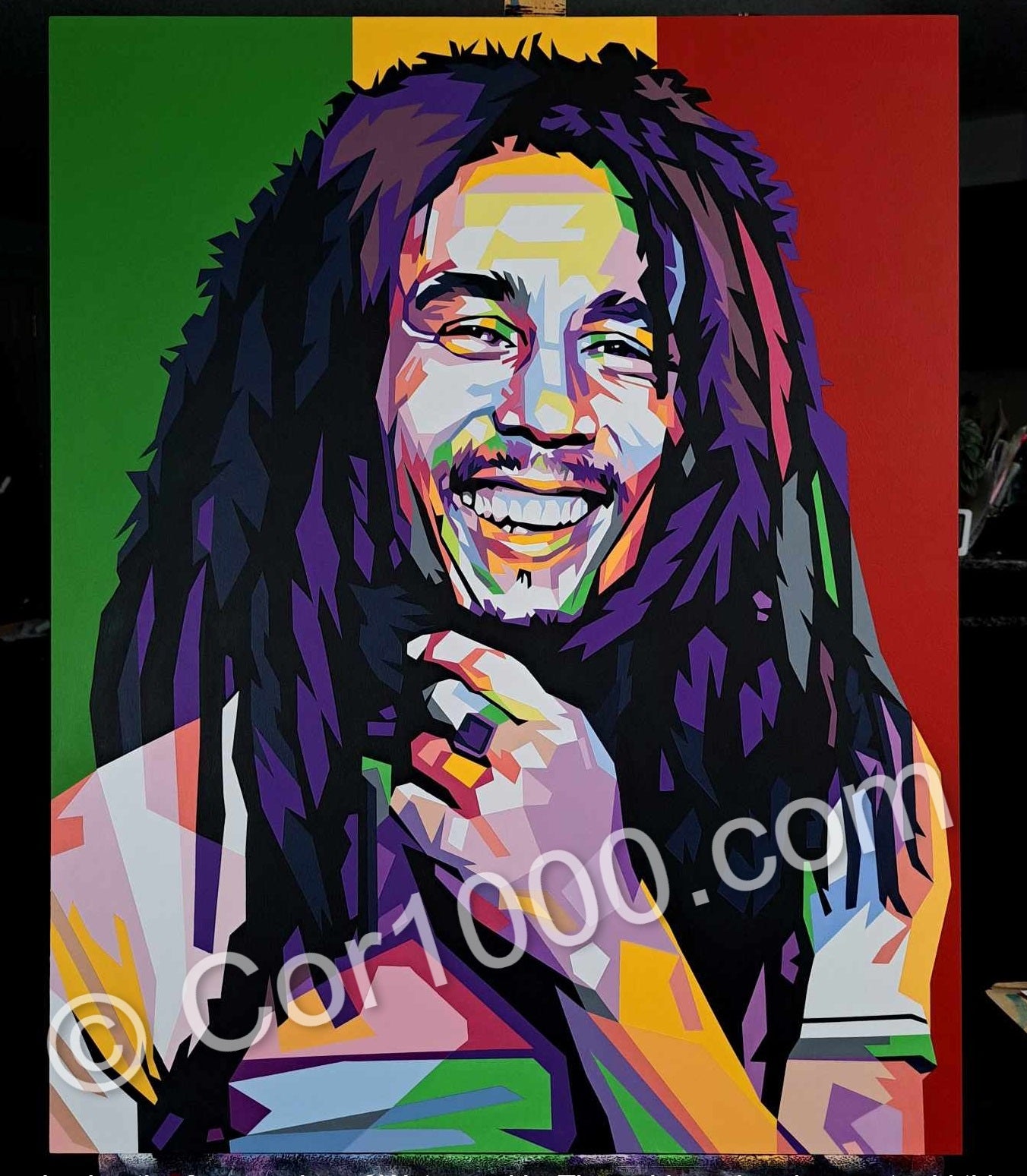 Original Painting - Bob Marley