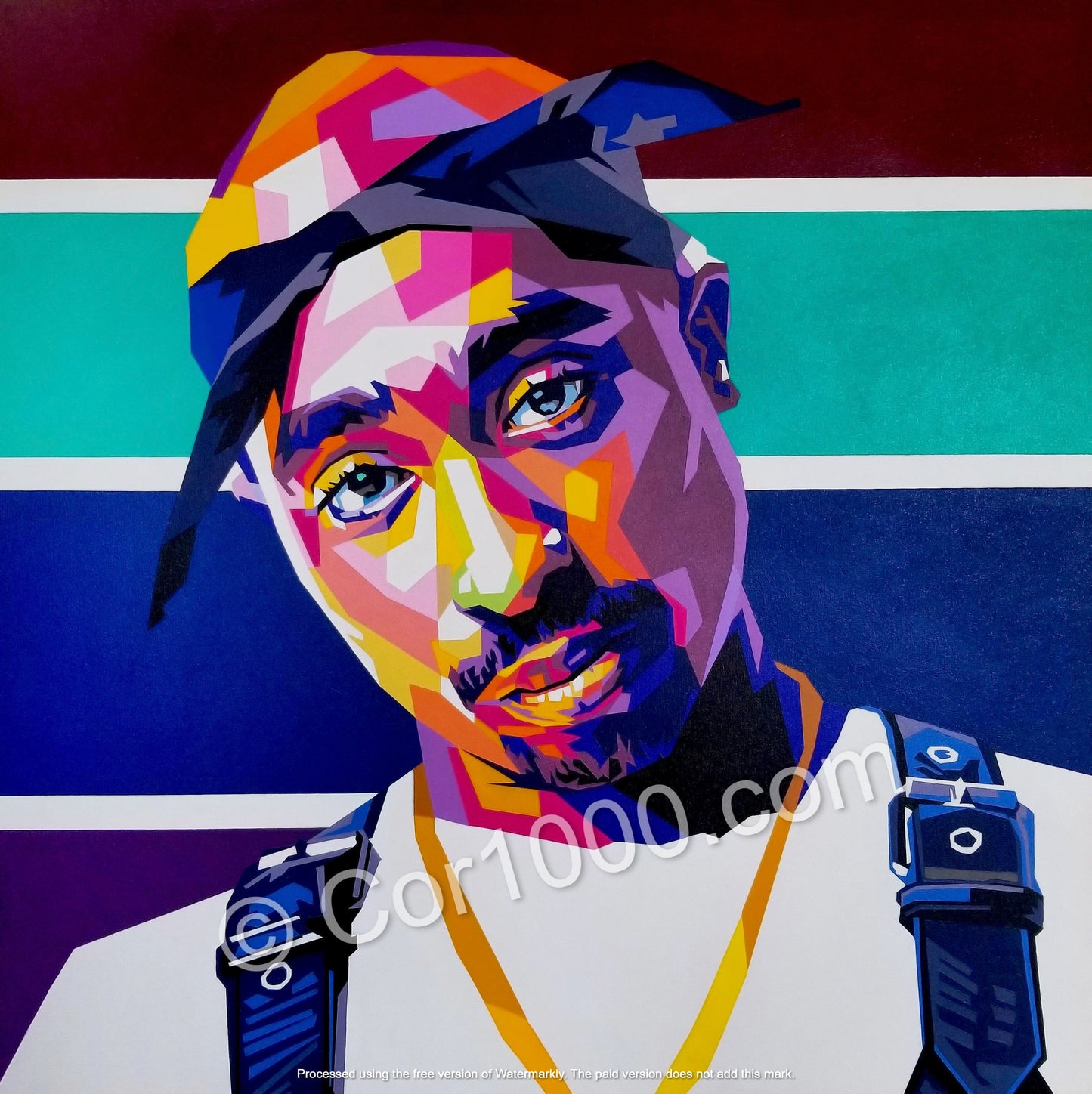 Original Painting - Tupac