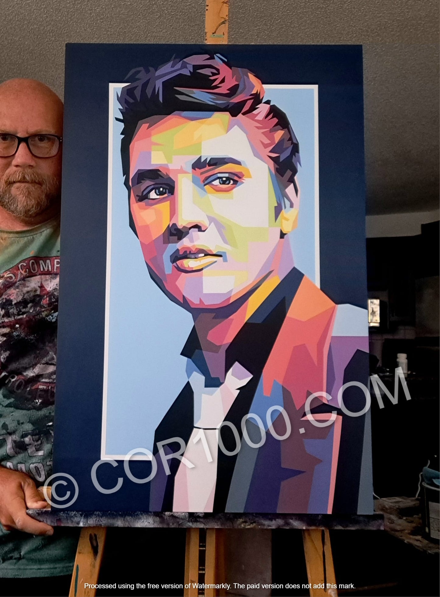 Original Painting - Elvis