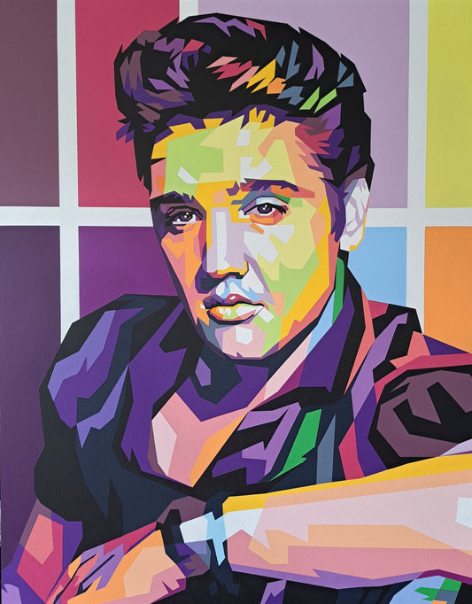 Original Painting - Elvis Presley