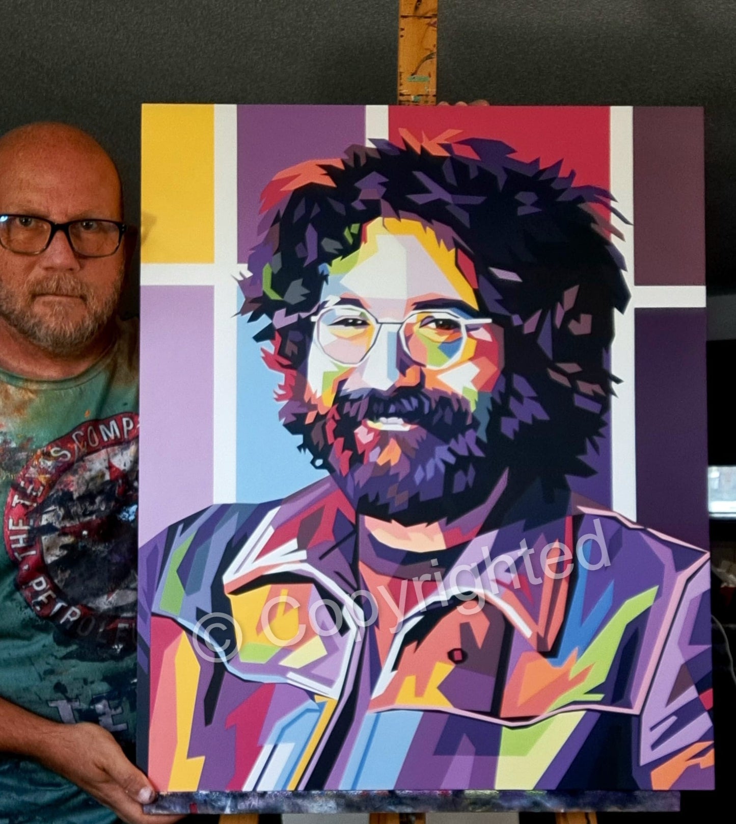 Original Painting - Jerry Garcia