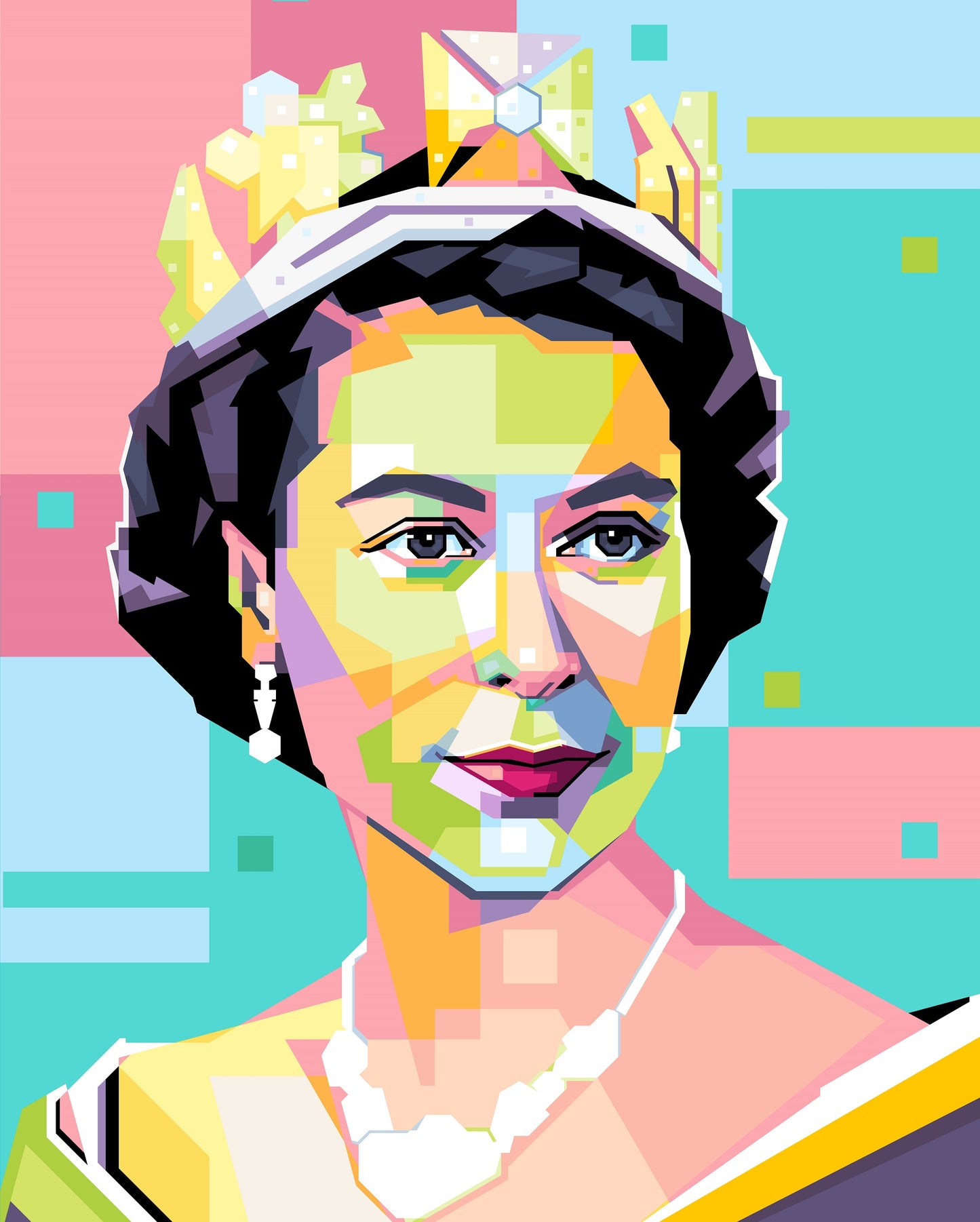 Original Painting - Queen Elizabeth