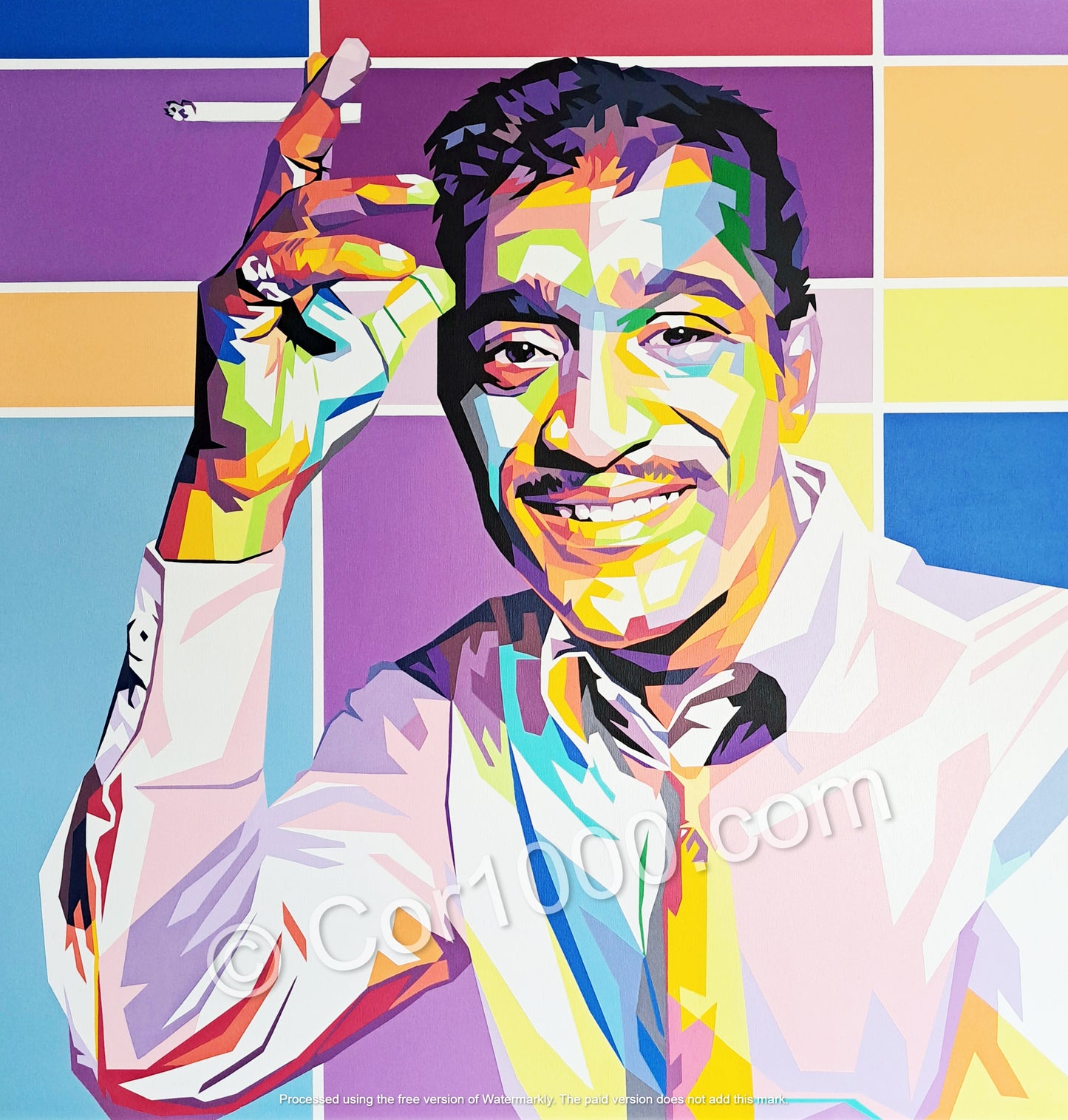 Original Painting - Sammy Davis Jr.