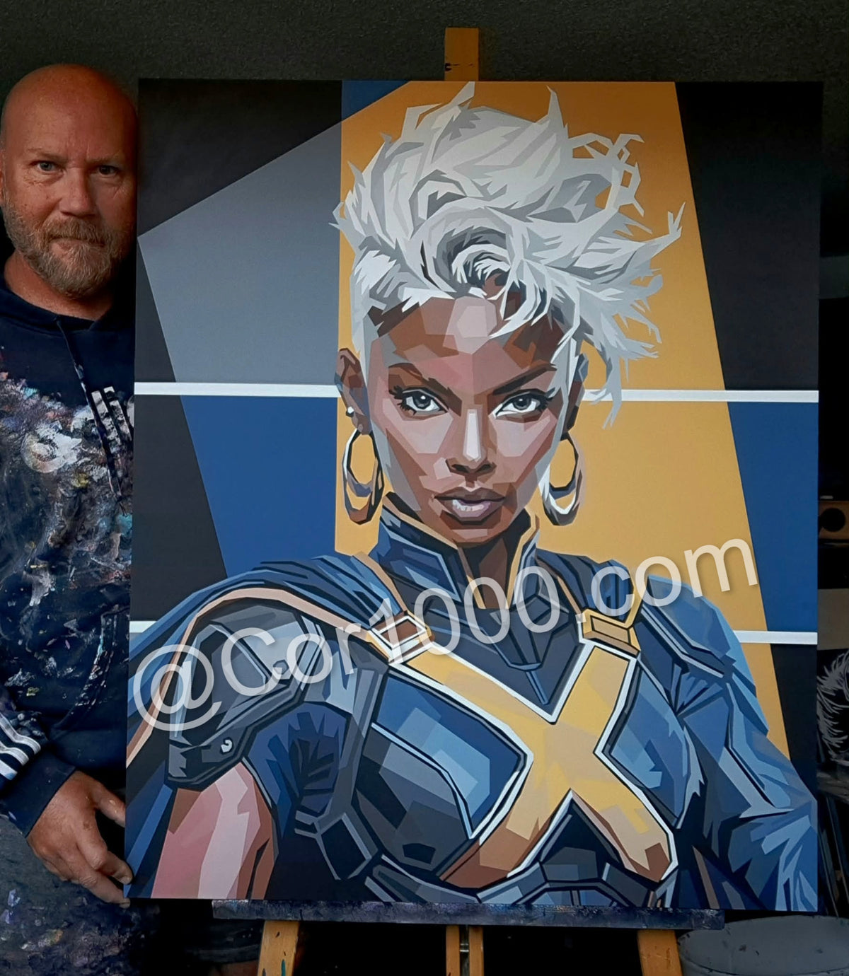Original Painting - Ororo Munroe aka Storm