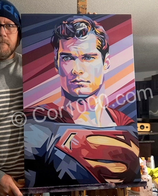 Superman - Canvas Print