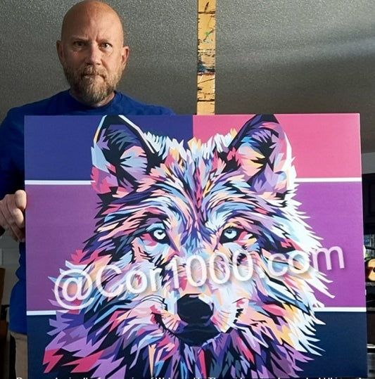 Canvas Print - Wyatt the Wolf
