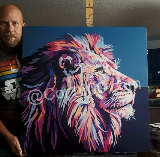 Canvas Print - Luka the Lion