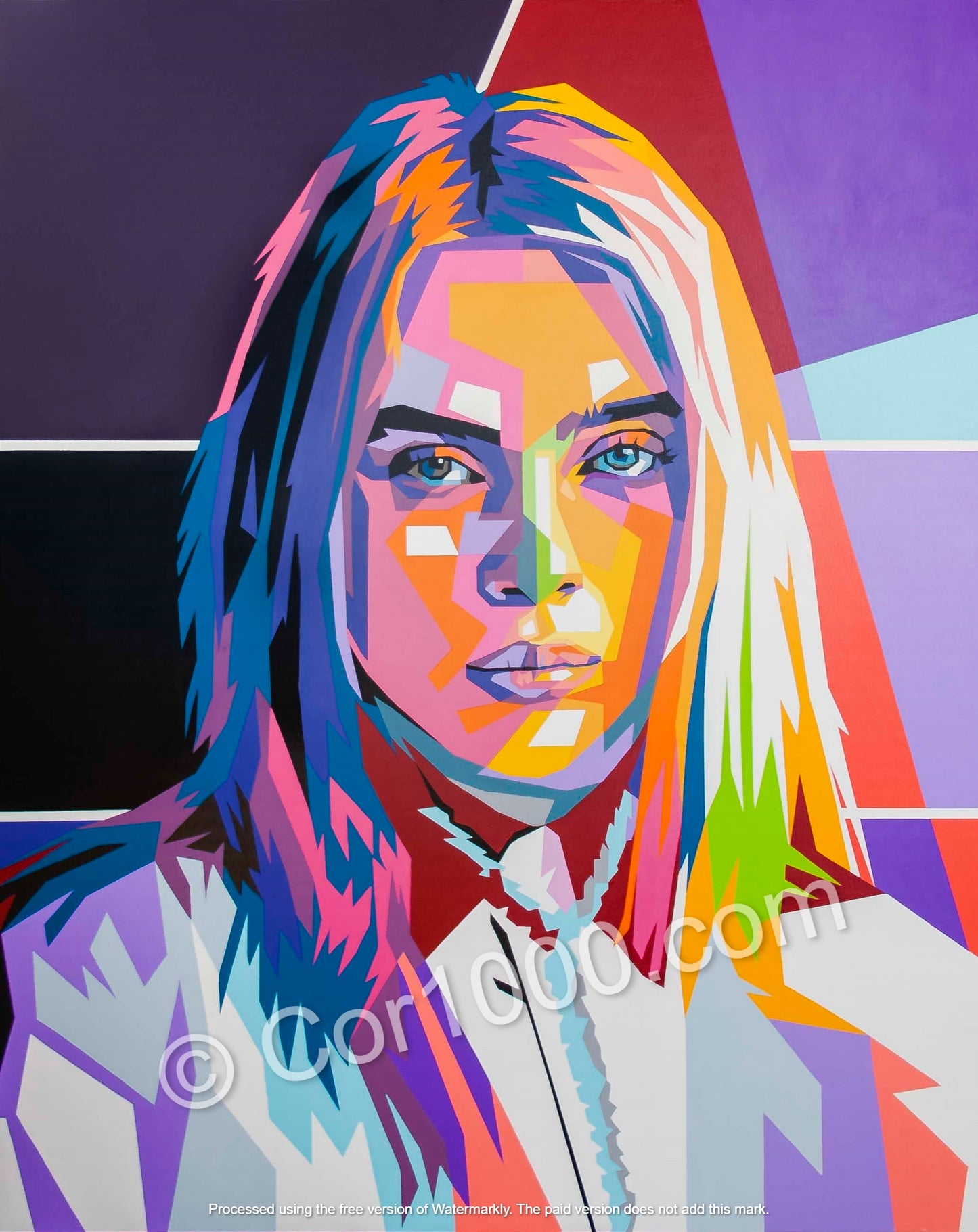 Original Painting - Billie Eilish