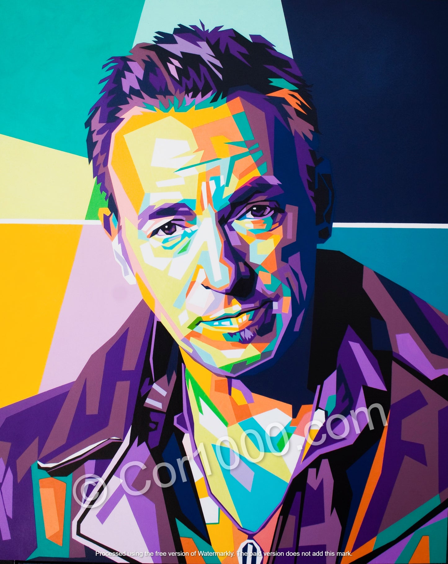 Original Painting - Bruce Springsteen