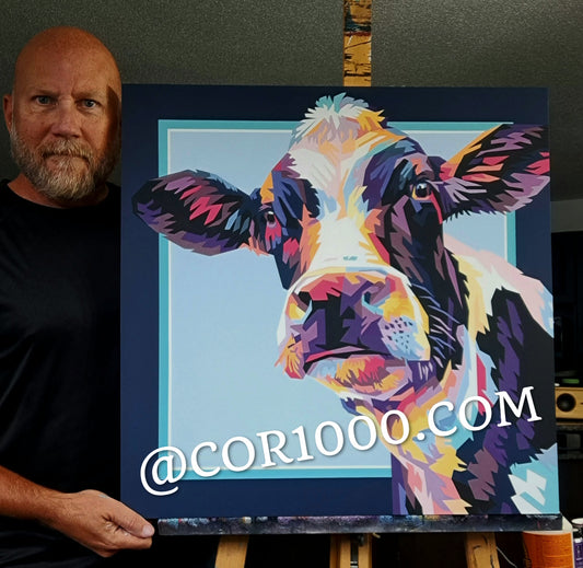 Original Painting - Clarabell the Cow