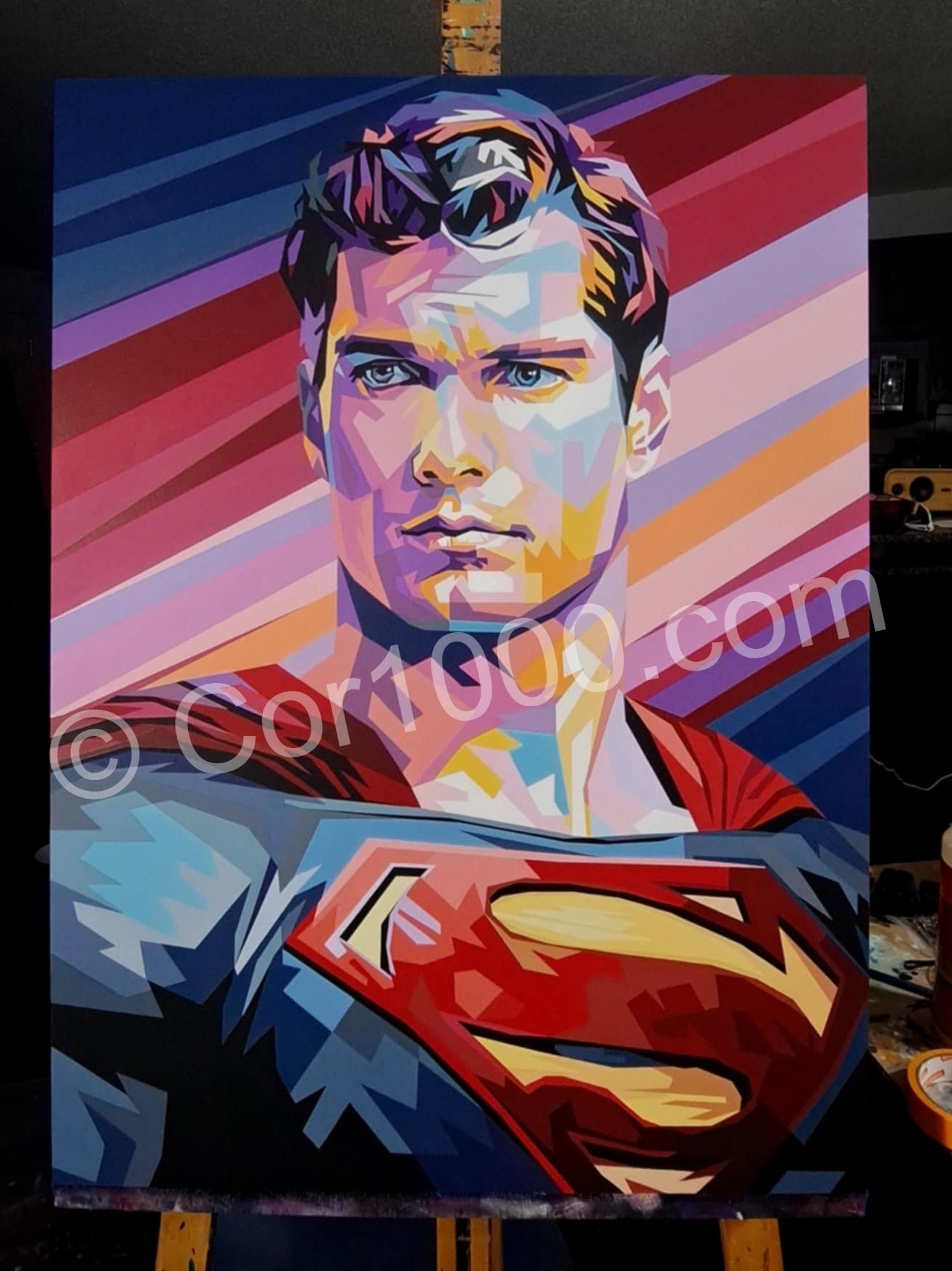 Original Painting - Superman (Cavill)