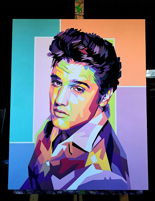 Original Painting - Elvis