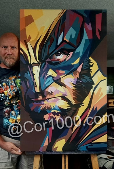 Original Painting - Wolverine