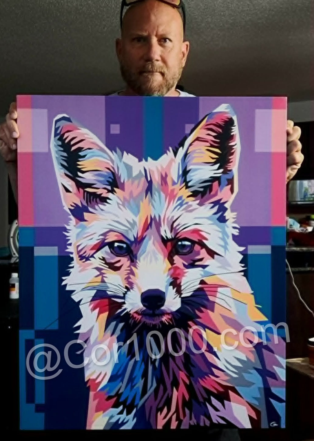 Canvas Print - Sly the Fox