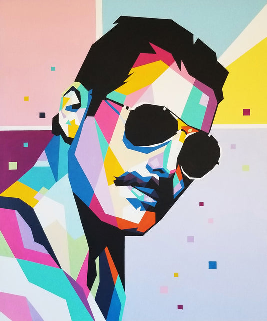Original Painting - Freddie Mercury