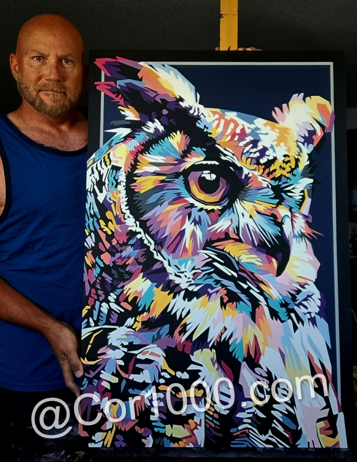 Original Painting - Oscar the Owl