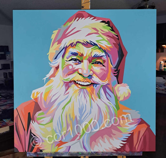 Original Painting - Santa Claus