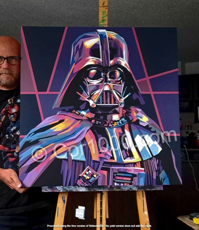 Original Painting - Darth Vader